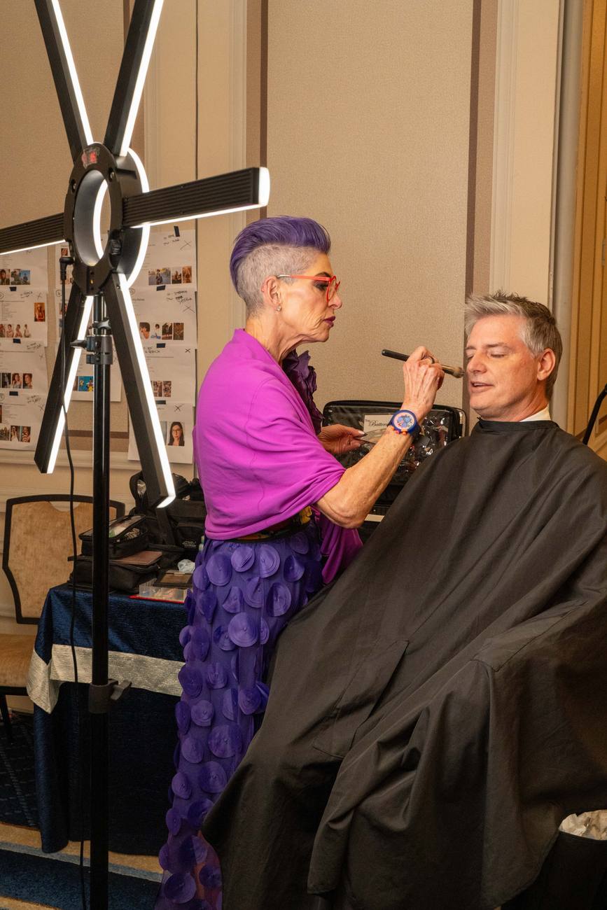 Backstage · Hair & Makeup